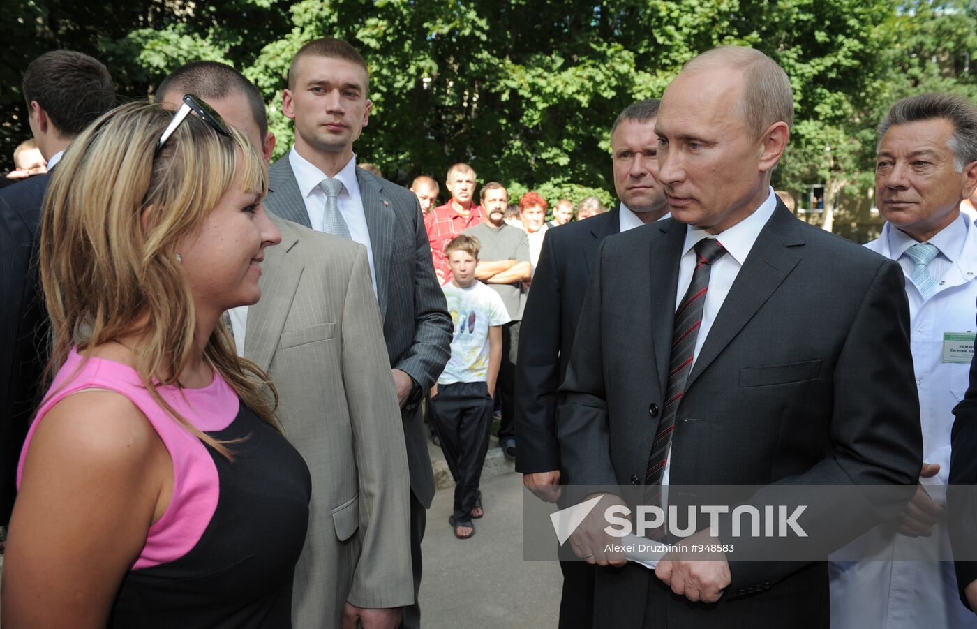 Working visit of Vladimir Putin in Smolensk