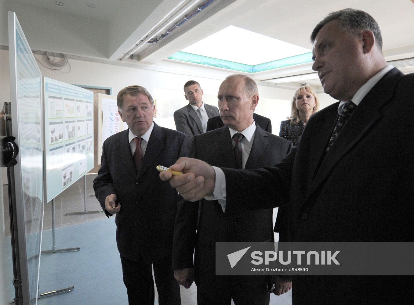 Working visit of Vladimir Putin in Smolensk