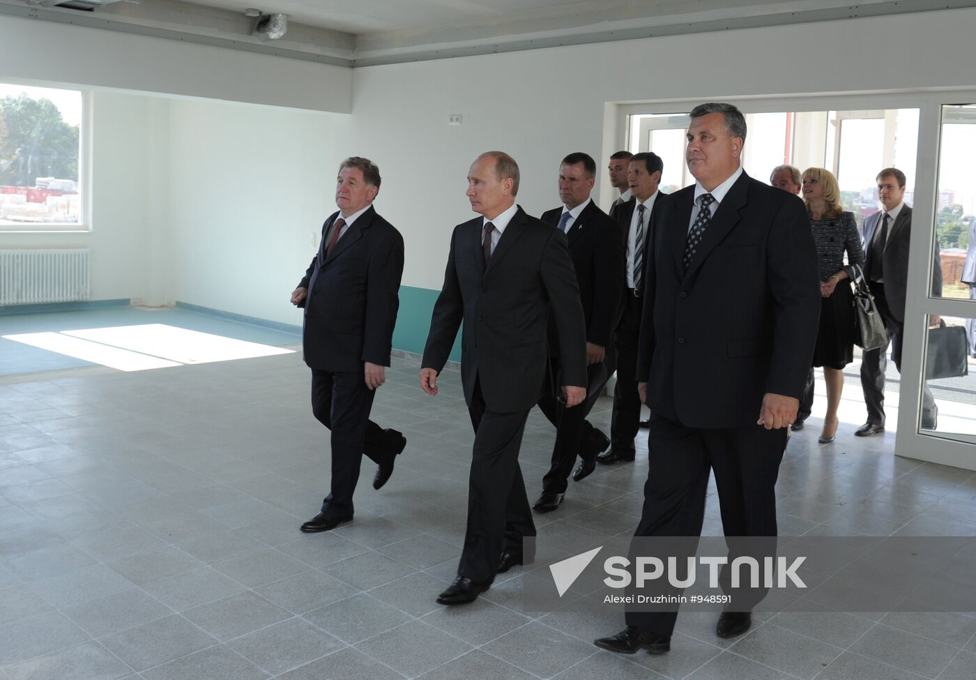 Working visit of Vladimir Putin in Smolensk