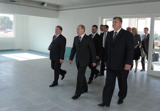 Working visit of Vladimir Putin in Smolensk