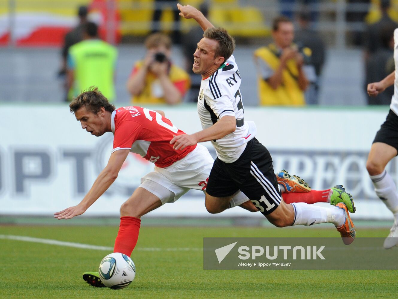 Football. Europa League. Spartak vs. Legia