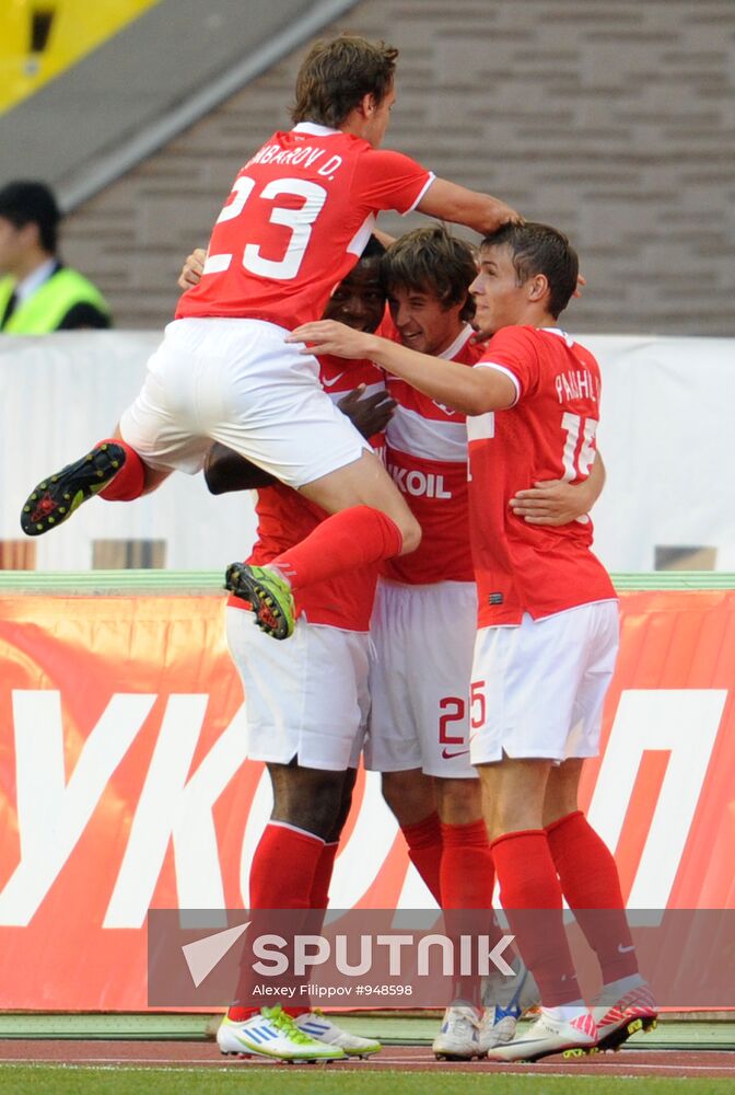 Football. Europa League. Spartak vs. Legia