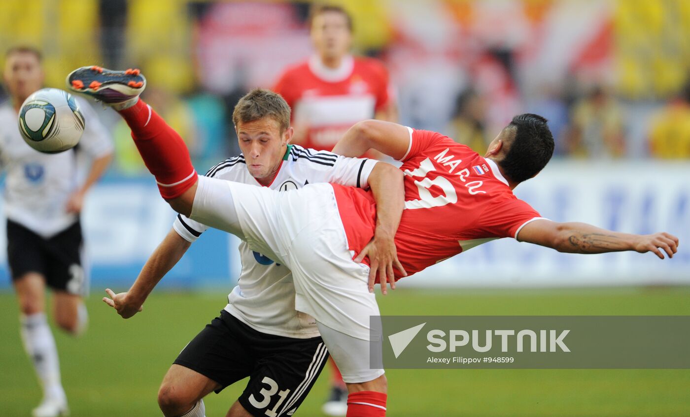 Football. Europa League. Spartak vs. Legia