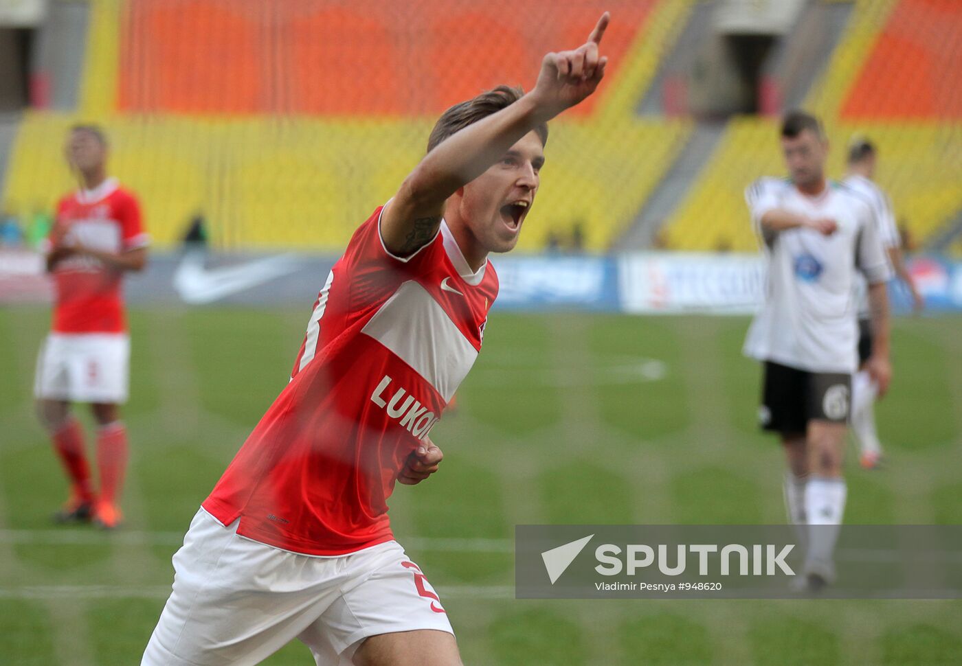 Football. Europa League. Spartak vs. Legia