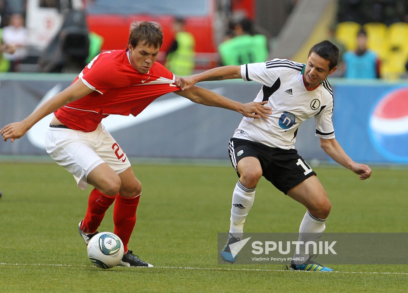 Football. Europa League. Spartak vs. Legia