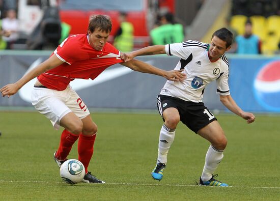 Football. Europa League. Spartak vs. Legia
