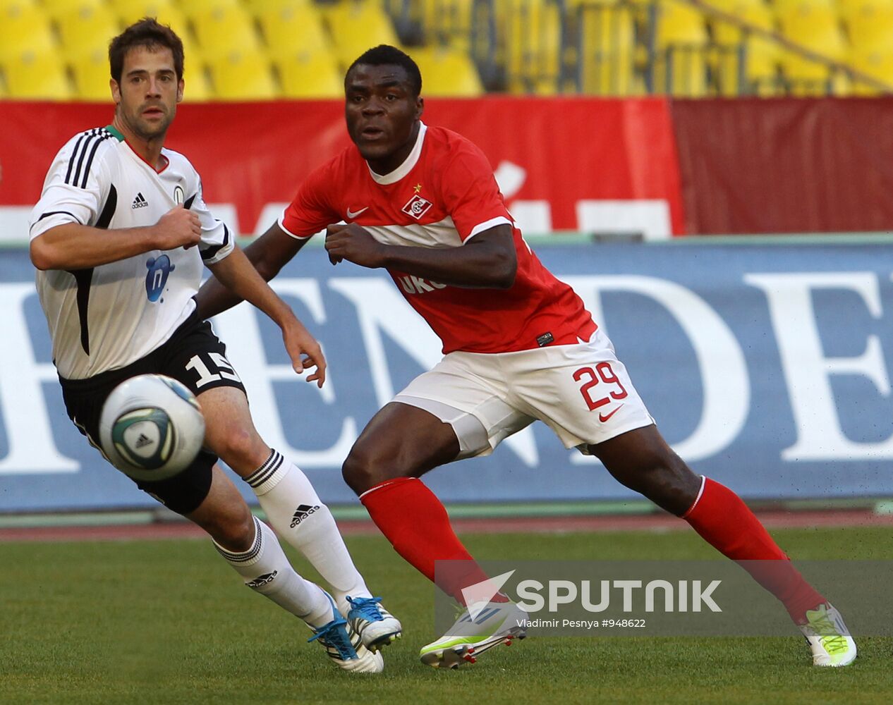 Football. Europa League. Spartak vs. Legia