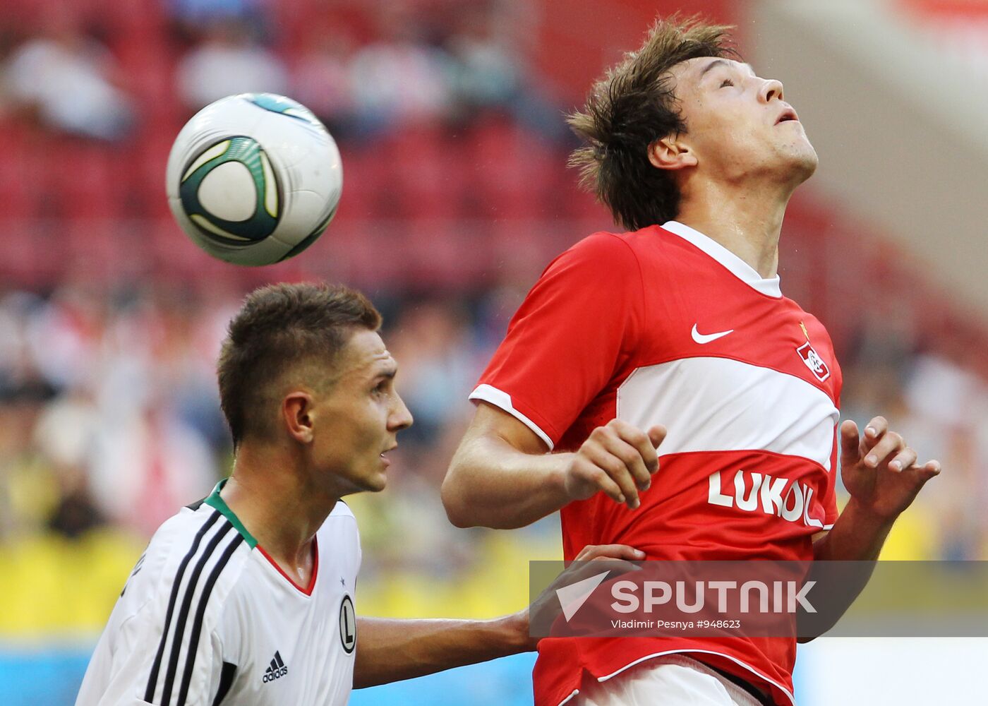 Football. Europa League. Spartak vs. Legia