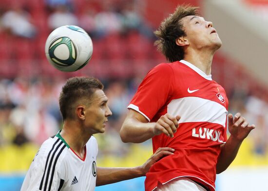 Football. Europa League. Spartak vs. Legia