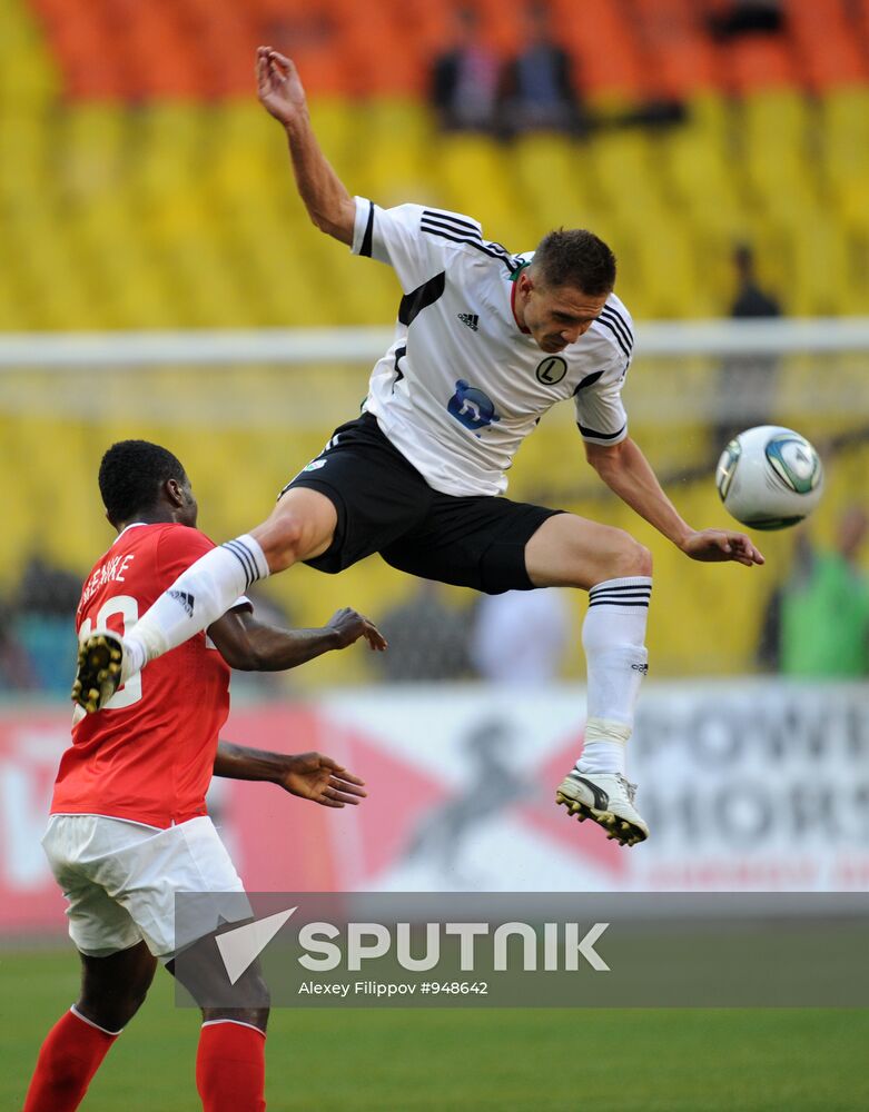 Football. Europa League. Spartak vs. Legia