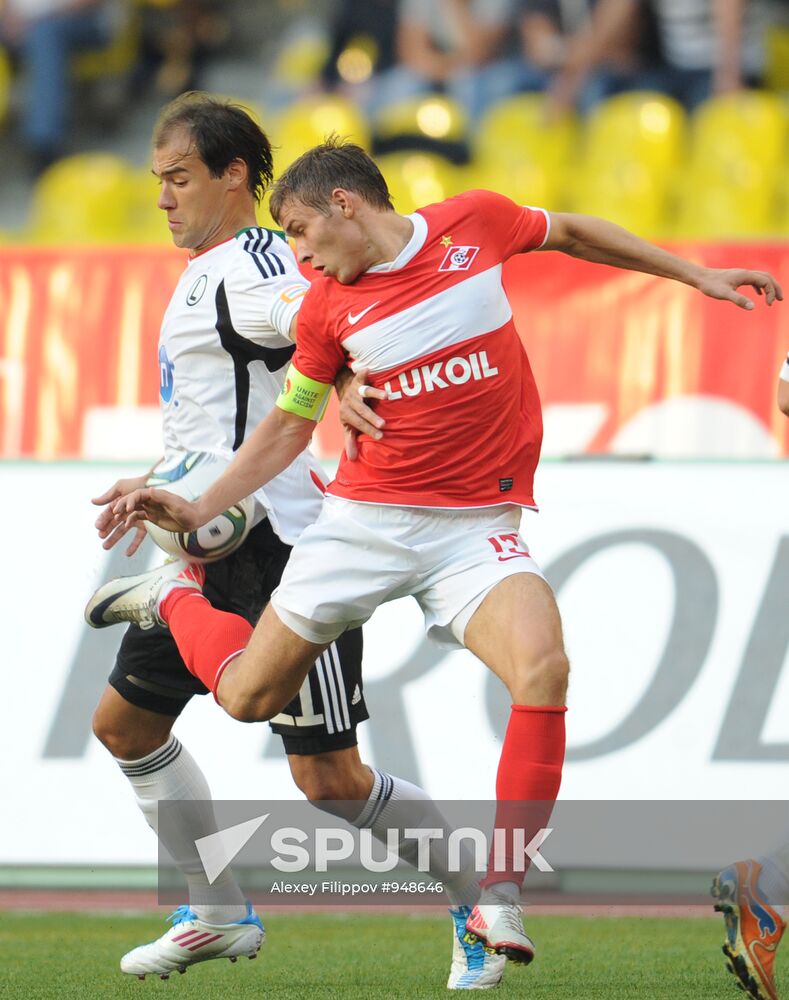 Football. Europa League. Spartak vs. Legia