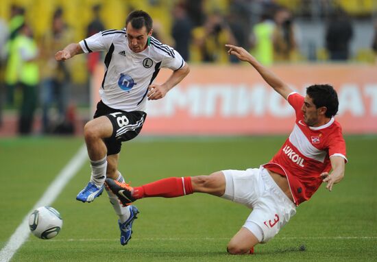 Football. Europa League. Spartak vs. Legia