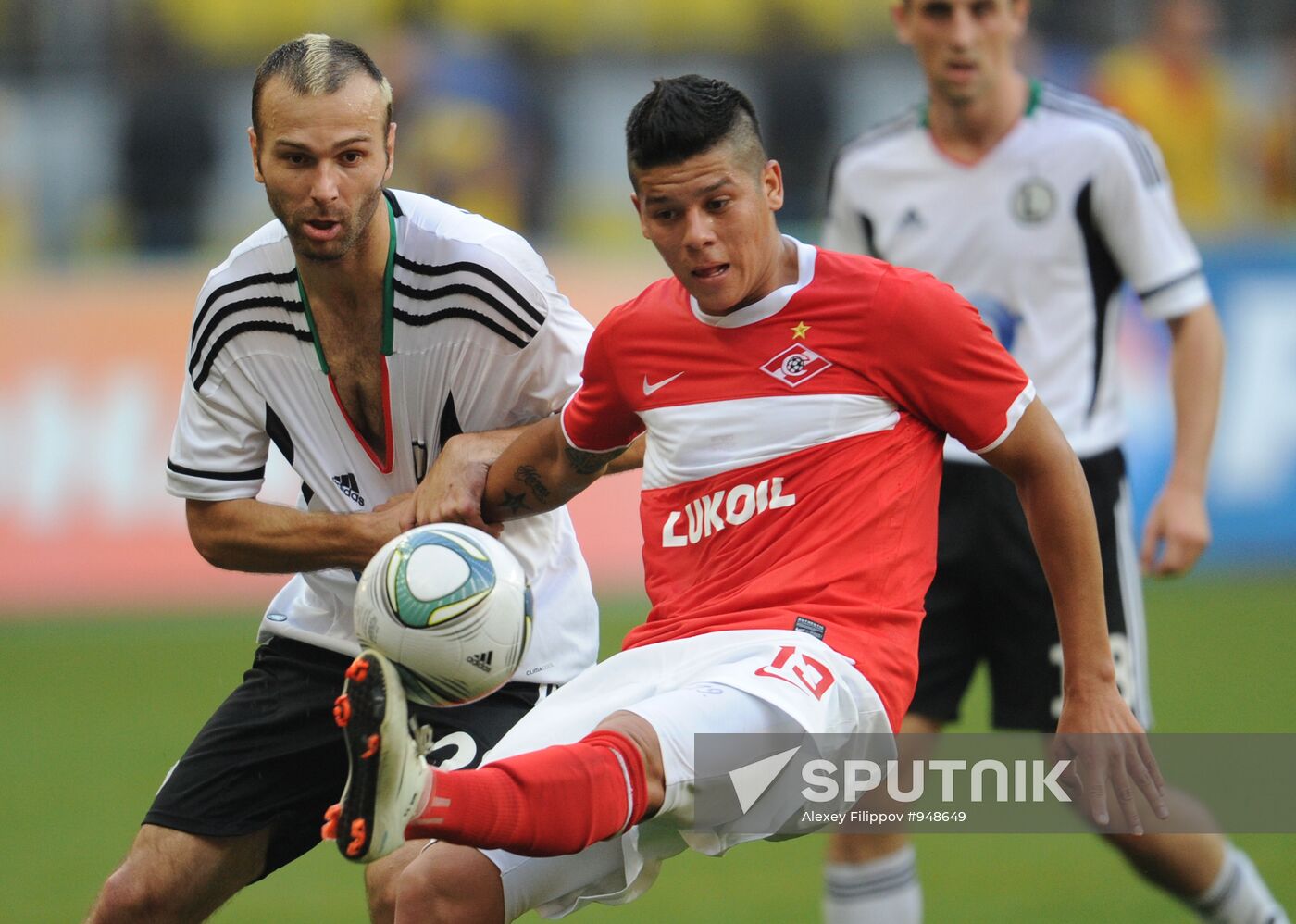 Football. Europa League. Spartak vs. Legia