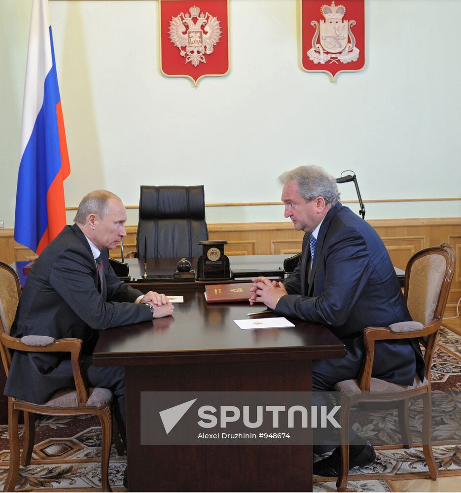 V. Putin's working visit to Smolensk