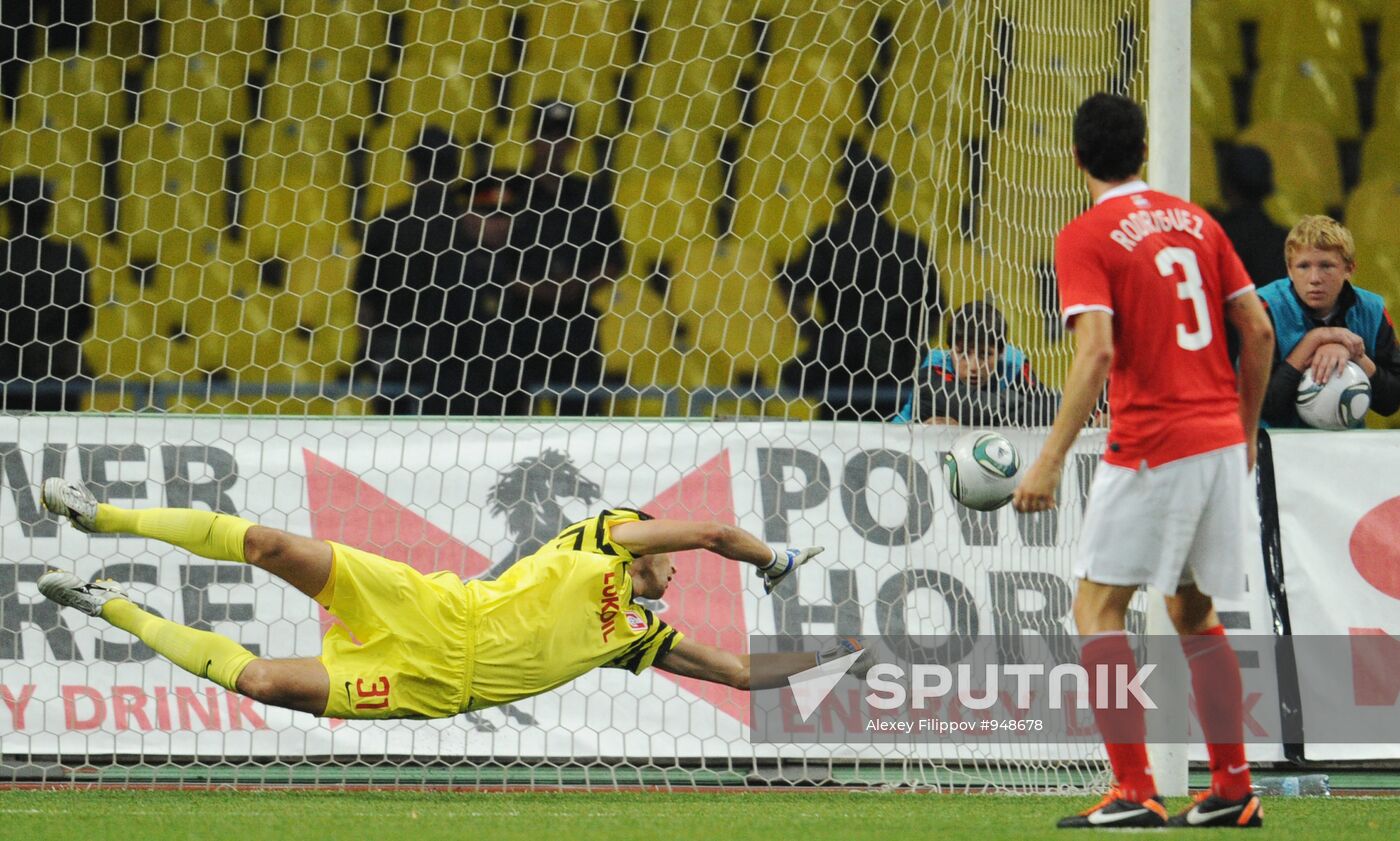 Football. Europa League. Spartak vs. Legia