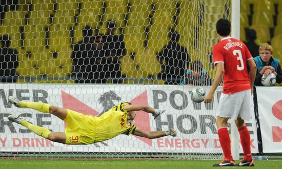 Football. Europa League. Spartak vs. Legia