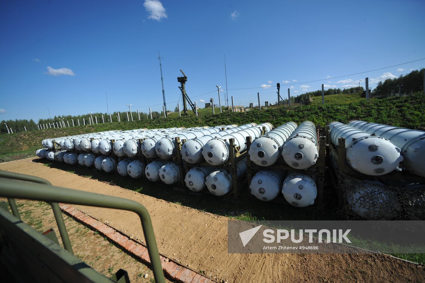 Containers for missile storage of anti-aircraft S-400 system