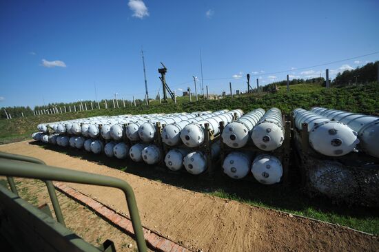 Containers for missile storage of anti-aircraft S-400 system