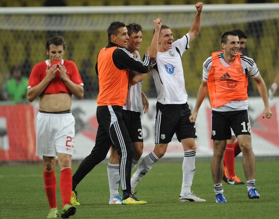 Football. Europa League. Spartak vs. Legia