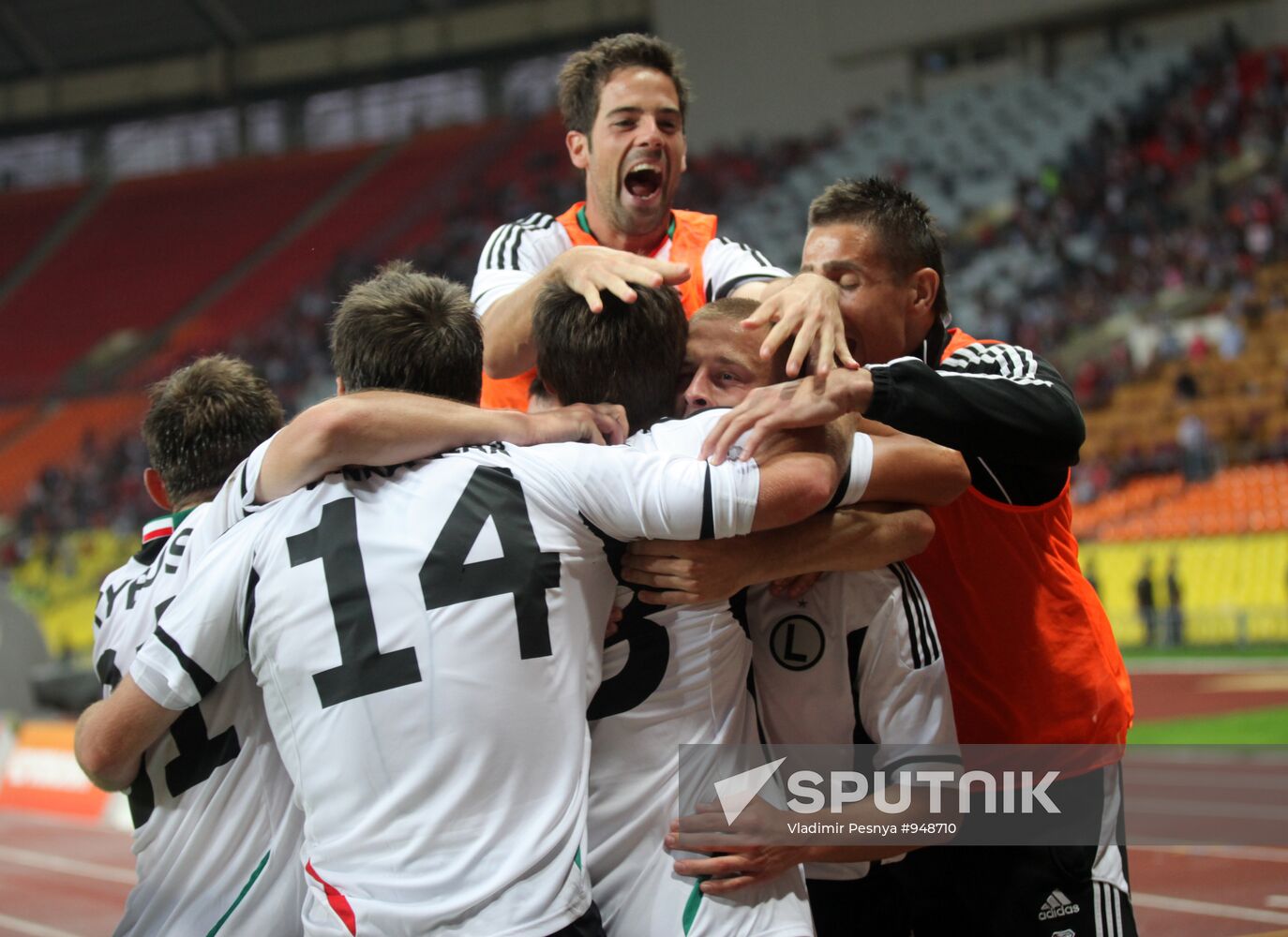 Football. Europa League. Spartak vs. Legia