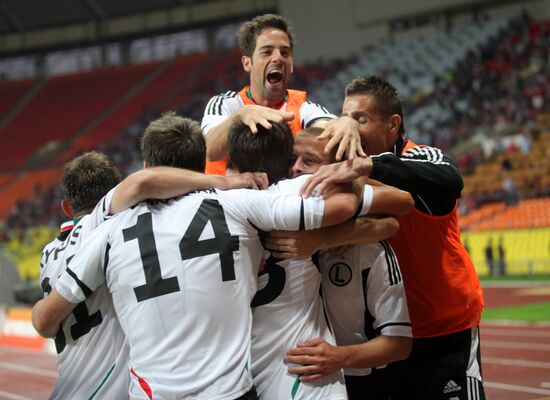 Football. Europa League. Spartak vs. Legia
