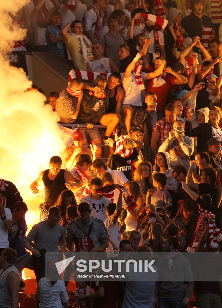 Football. Europa League. Spartak vs. Legia
