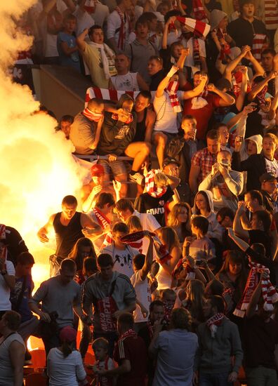 Football. Europa League. Spartak vs. Legia