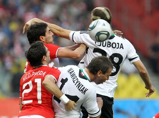 Football. Europa League. Spartak vs. Legia