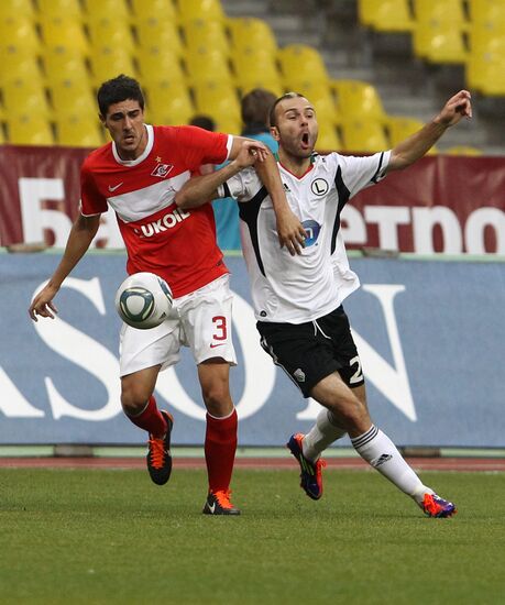 Football. Europa League. Spartak vs. Legia