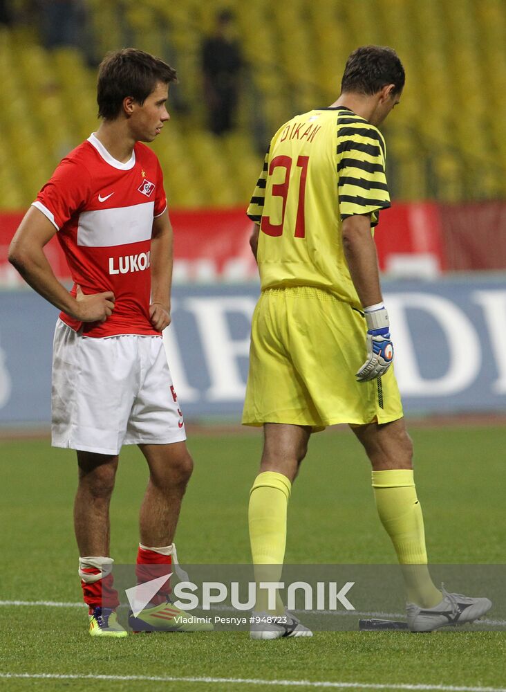 Football. Europa League. Spartak vs. Legia