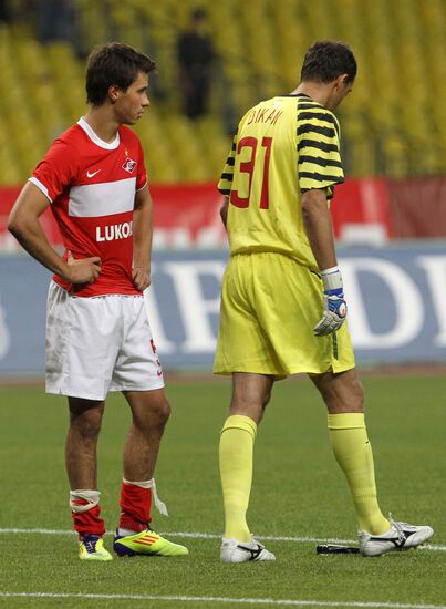 Football. Europa League. Spartak vs. Legia