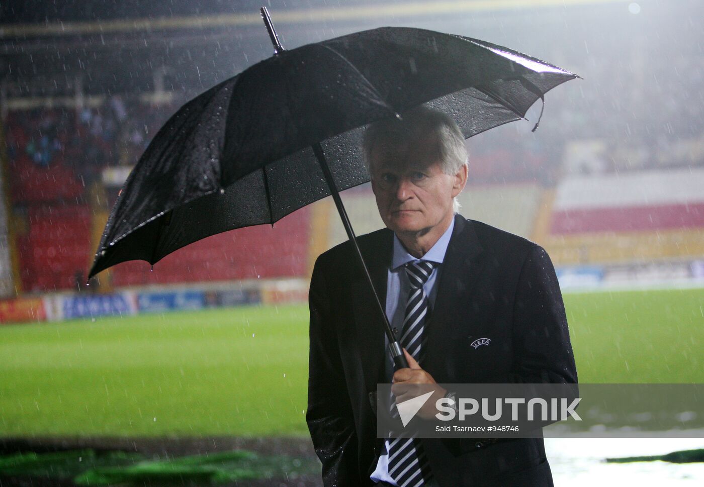 Football European League. Match "Alania" - "Besiktas"