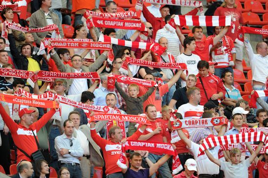 Football. Europa League. Spartak vs. Legia