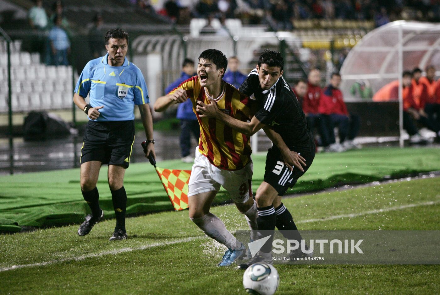 Football European League. Match "Alania" - "Besiktas"