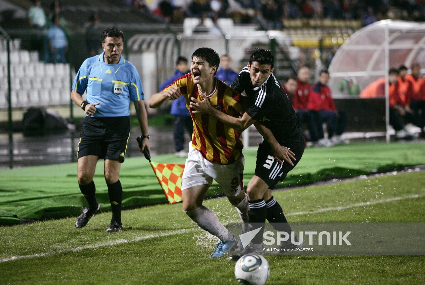 Football European League. Match "Alania" - "Besiktas"