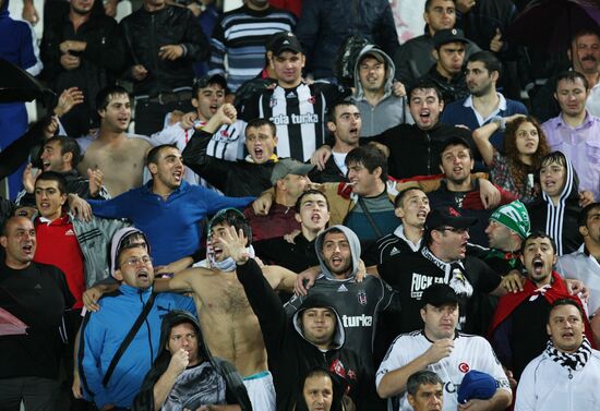 Football European League. Match "Alania" - "Besiktas"