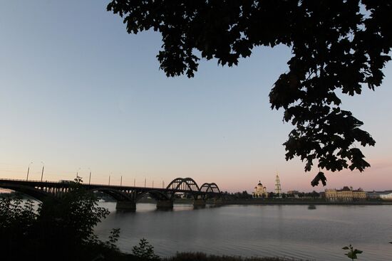 Russian cities. Rybinsk
