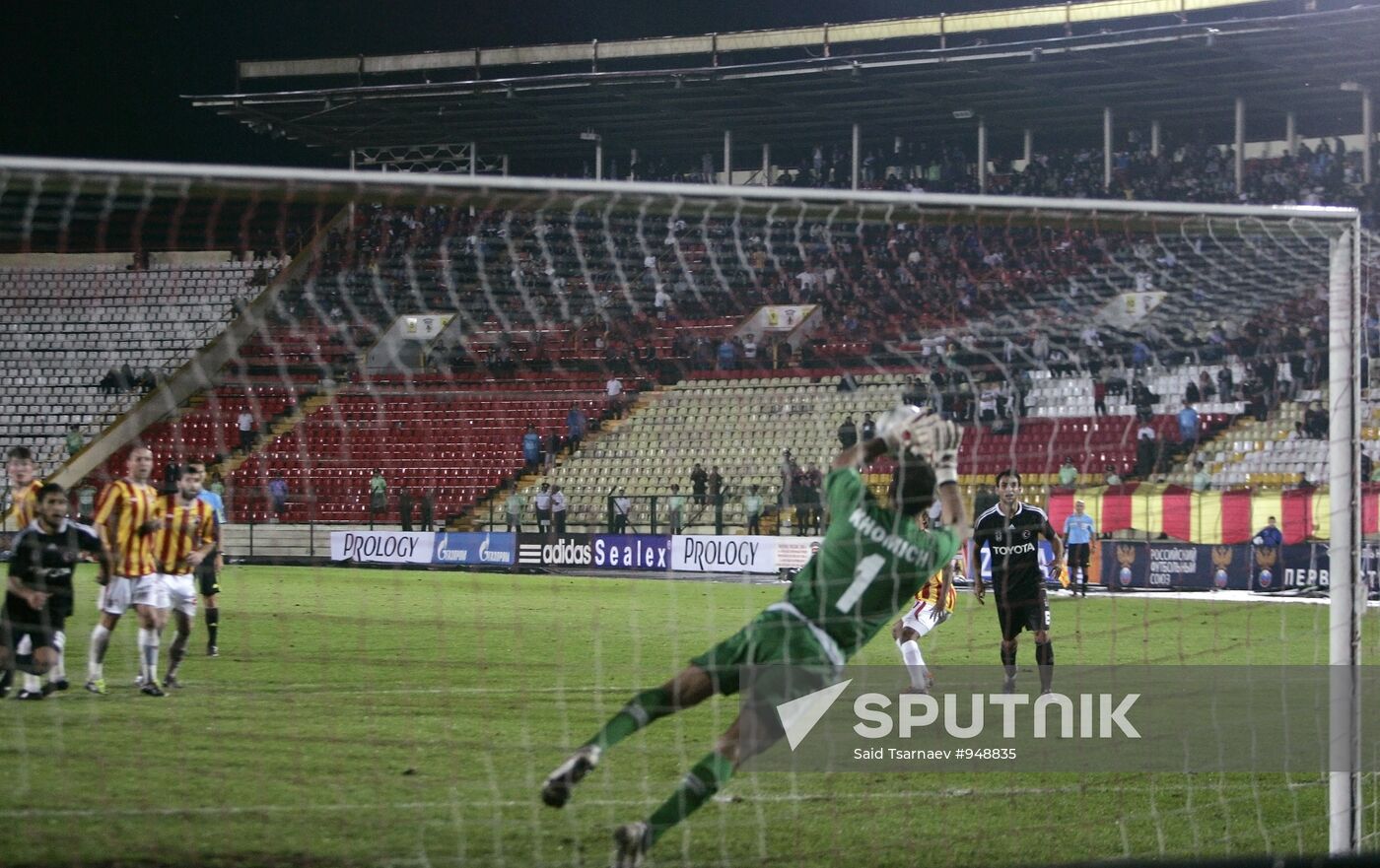 European Football League. Alania vs. Beşiktaş