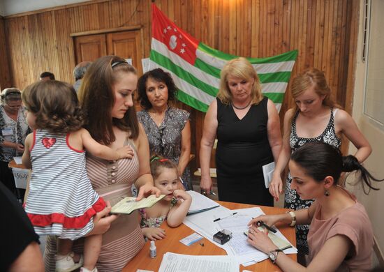 Presidential election, Abkhazia