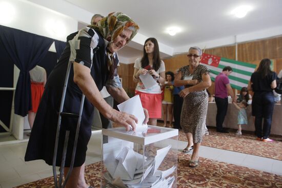 Presidential election, Abkhazia