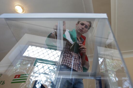 Presidential election, Abkhazia