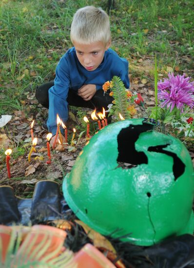 Reburial of World War II soldiers in Novgorod region