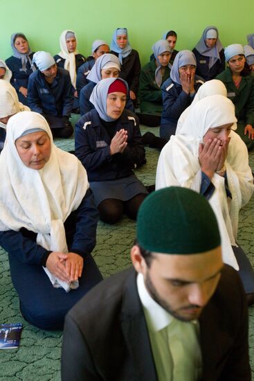 Opening a prayer room for Muslims in Mozhaisk women's prison