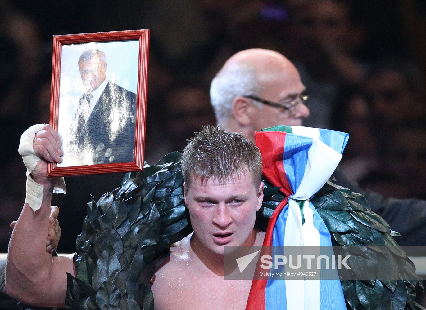 Boxing. WBA title fight Alexander Povetkin and Ruslan Chagaev