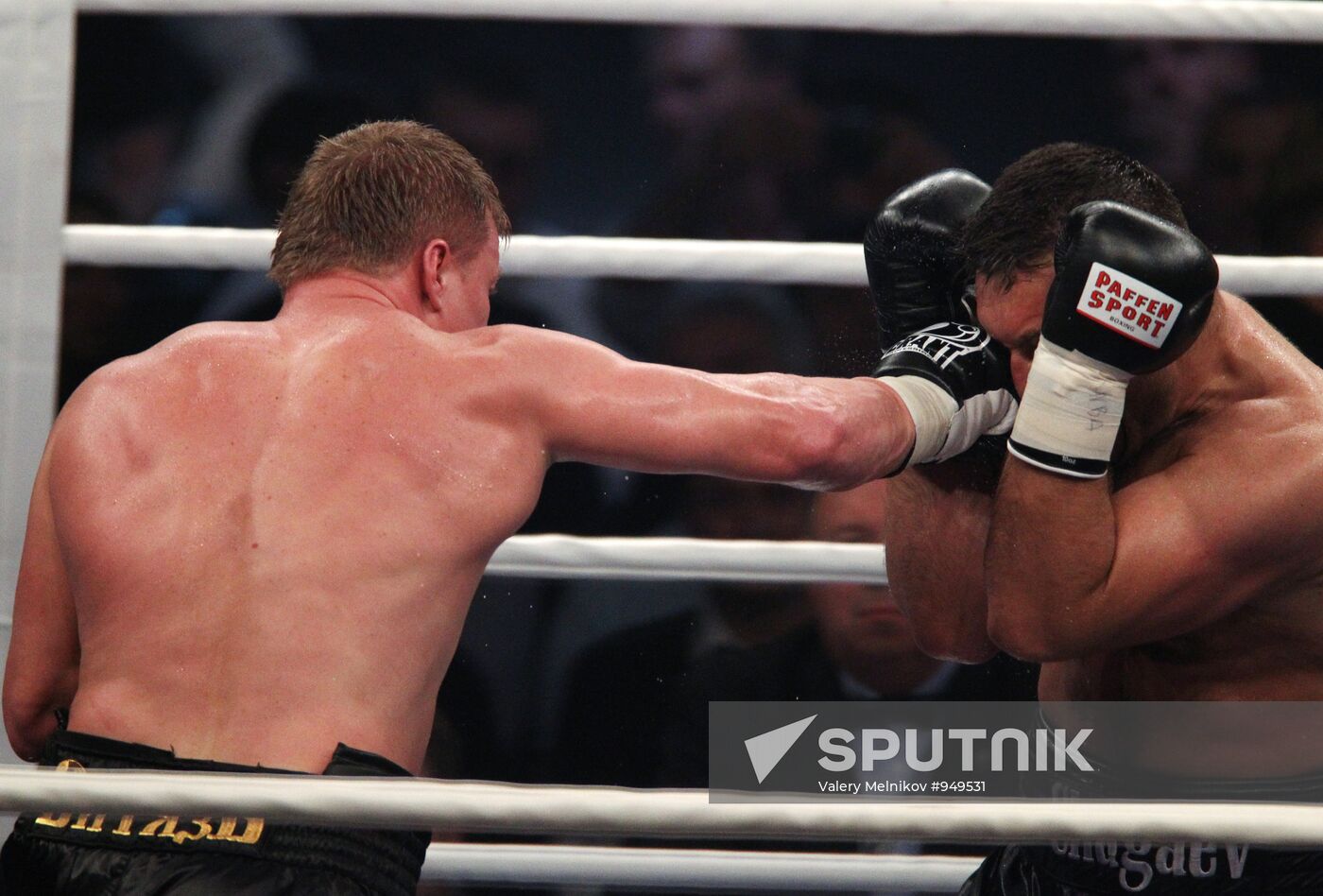 Boxing. WBA title fight Alexander Povetkin and Ruslan Chagaev
