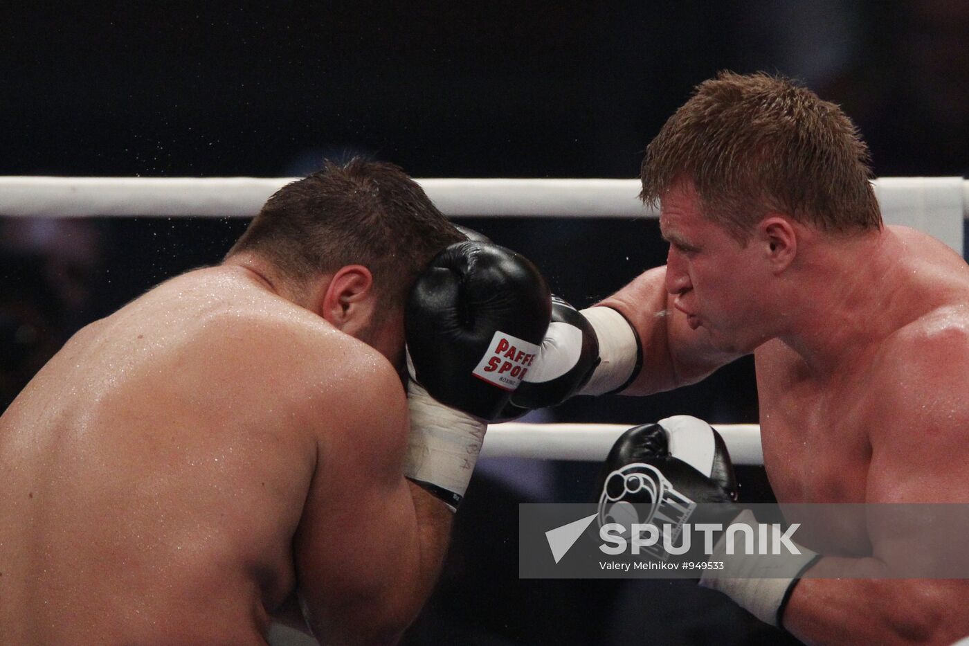 Boxing. WBA title fight Alexander Povetkin and Ruslan Chagaev