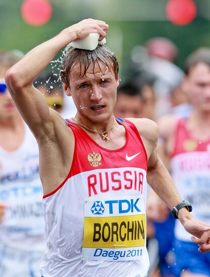 2011 IAAF World Championships in Athletics. Day two