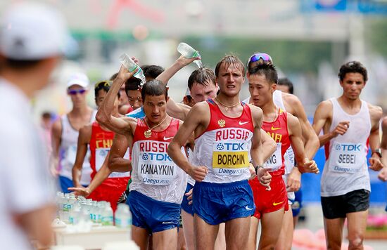 2011 IAAF World Championships in Athletics. Day two