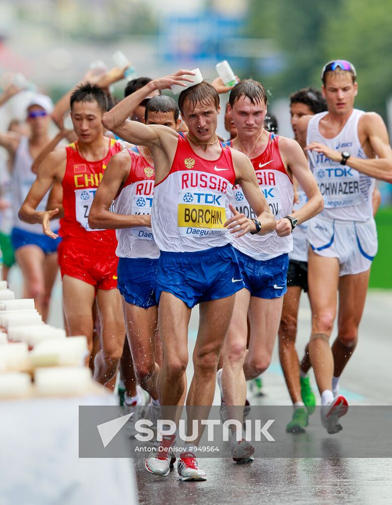 2011 IAAF World Championships in Athletics. Day two