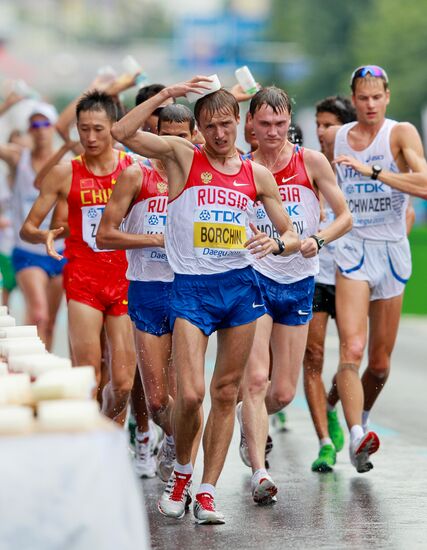 2011 IAAF World Championships in Athletics. Day two